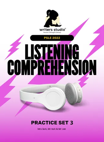 PSLE Listening Comprehension 2022 Set 3