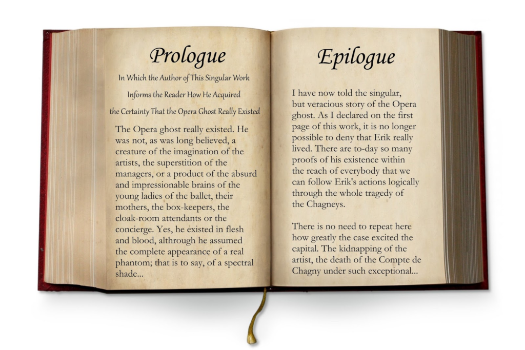 Prologue and epilogue book