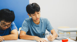 O-Level English Student